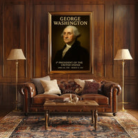 George Washington 1St President Poster
