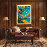 Micronesia Paradise Poster