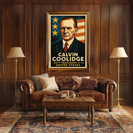 Calvin Coolidge 30th President Poster