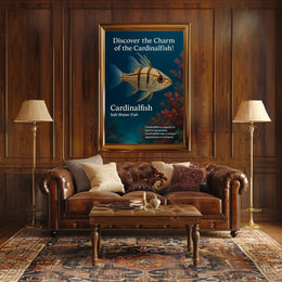 Discover The Charm Of The Cardinalfish Poster