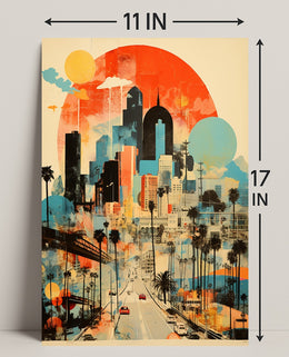 Urban Sunset Poster