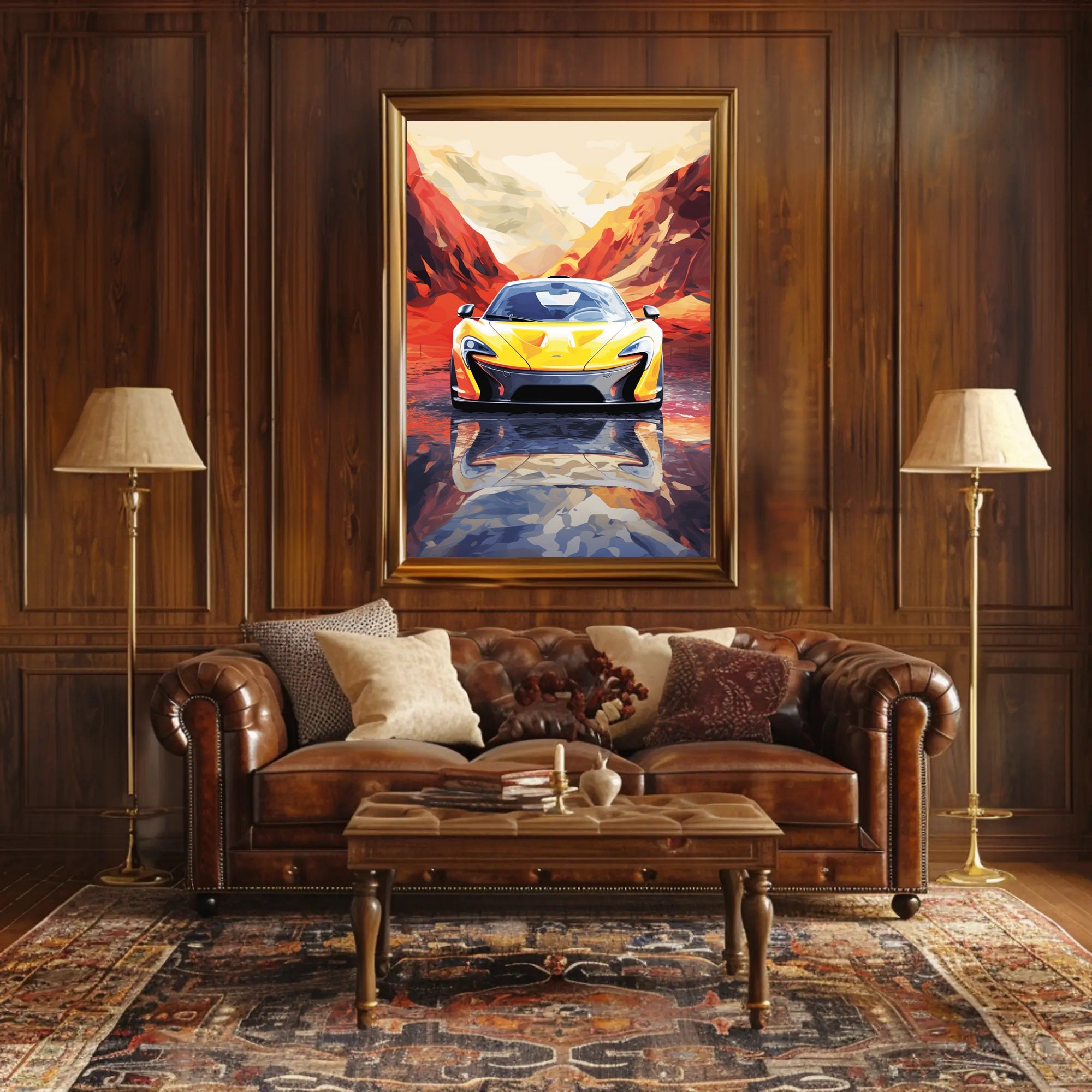 Vibrant Velocity Poster PosterGoat
