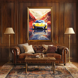 Vibrant Velocity Poster PosterGoat