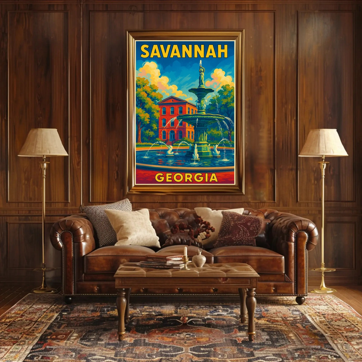 Savannah, Georgia Poster