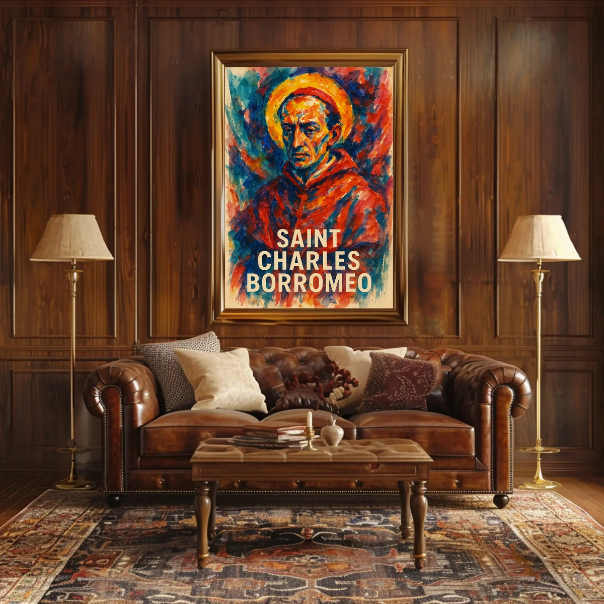 Saint Charles Borromeo Poster