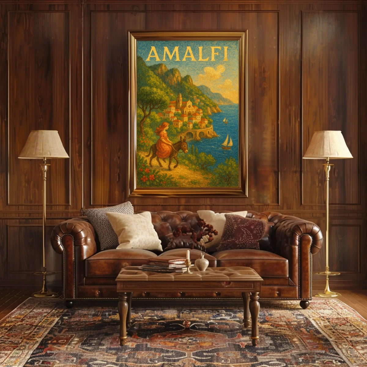 Amalfi A Scenic Journey Poster