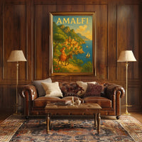 Amalfi A Scenic Journey Poster