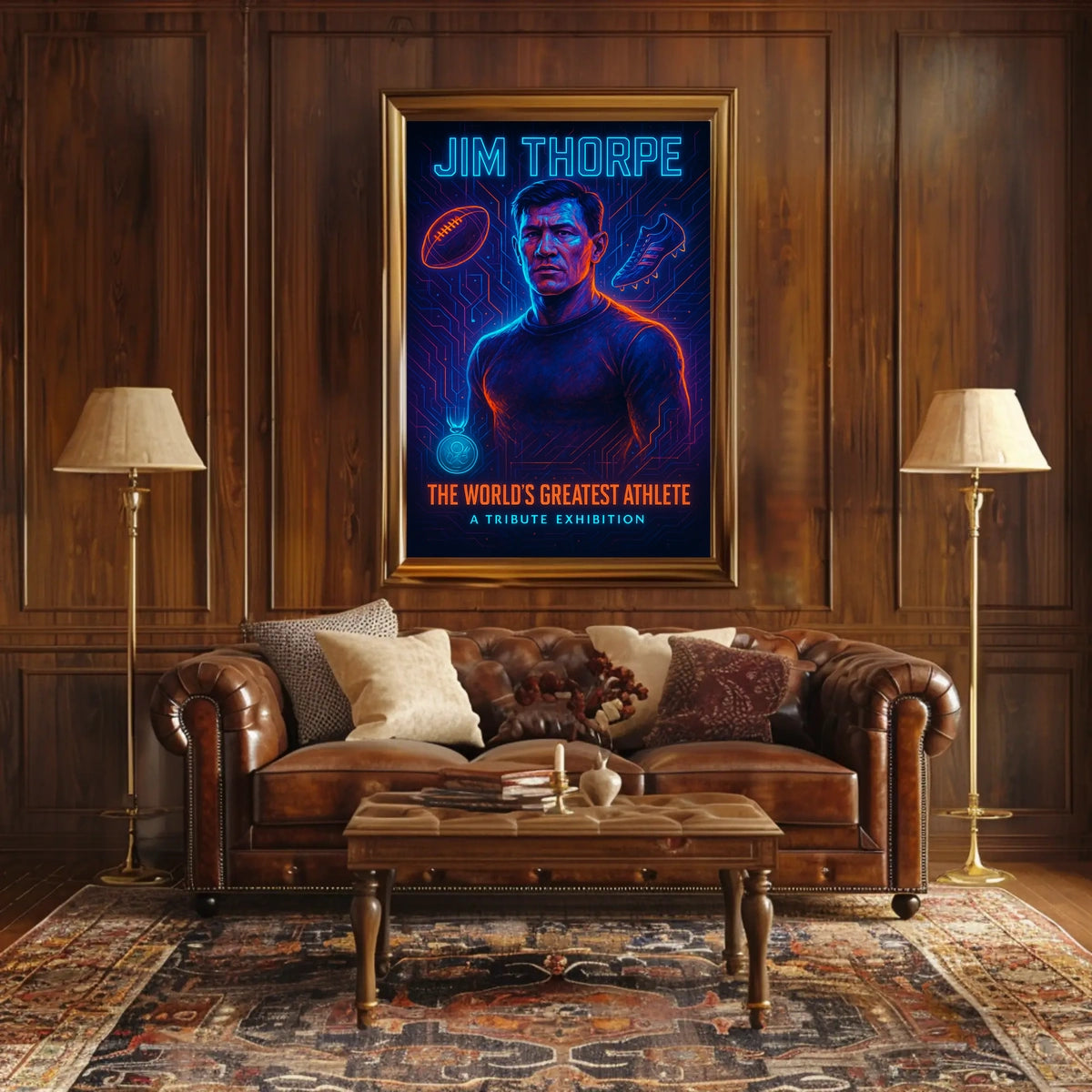 The Worlds Greatest Athlete Tribute Poster
