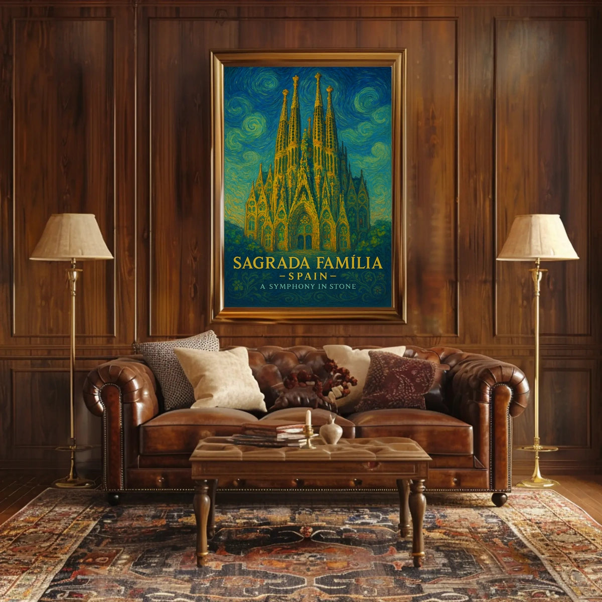 Sagrada Família A Symphony in Stone Poster