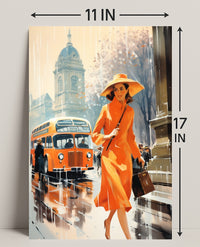 Autumn In The City Poster PosterGoat