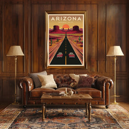 Arizona's Monument Valley Road Trip Poster