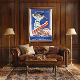 Winter Activities in Zillertal, Tyrol Poster PosterGoat