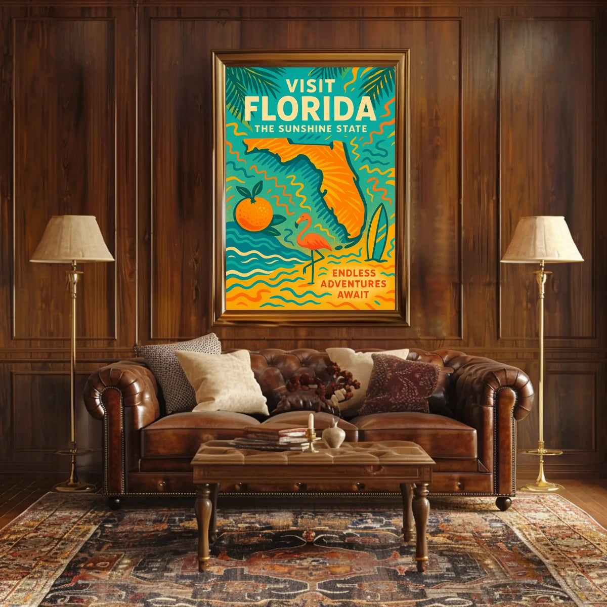 Endless Adventures in Florida Poster