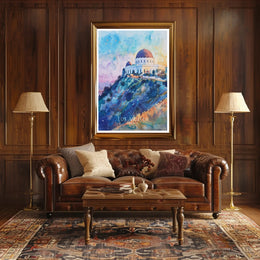Griffith Observatory in Los Angeles Poster PosterGoat