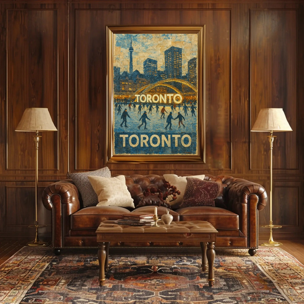 Toronto Winter Wonderland Poster