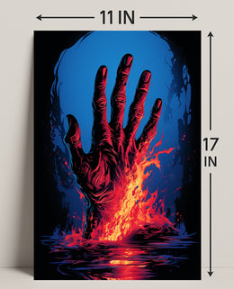 Rising From The Flames Poster