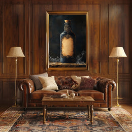 Mysterious Elixir Bottle Poster