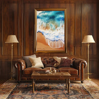 Ocean Waves Poster