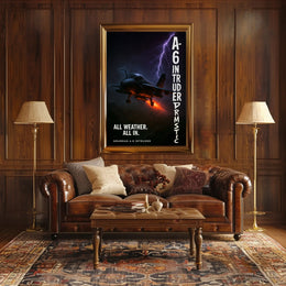 Grumman A6 Intruder All Weather Poster PosterGoat