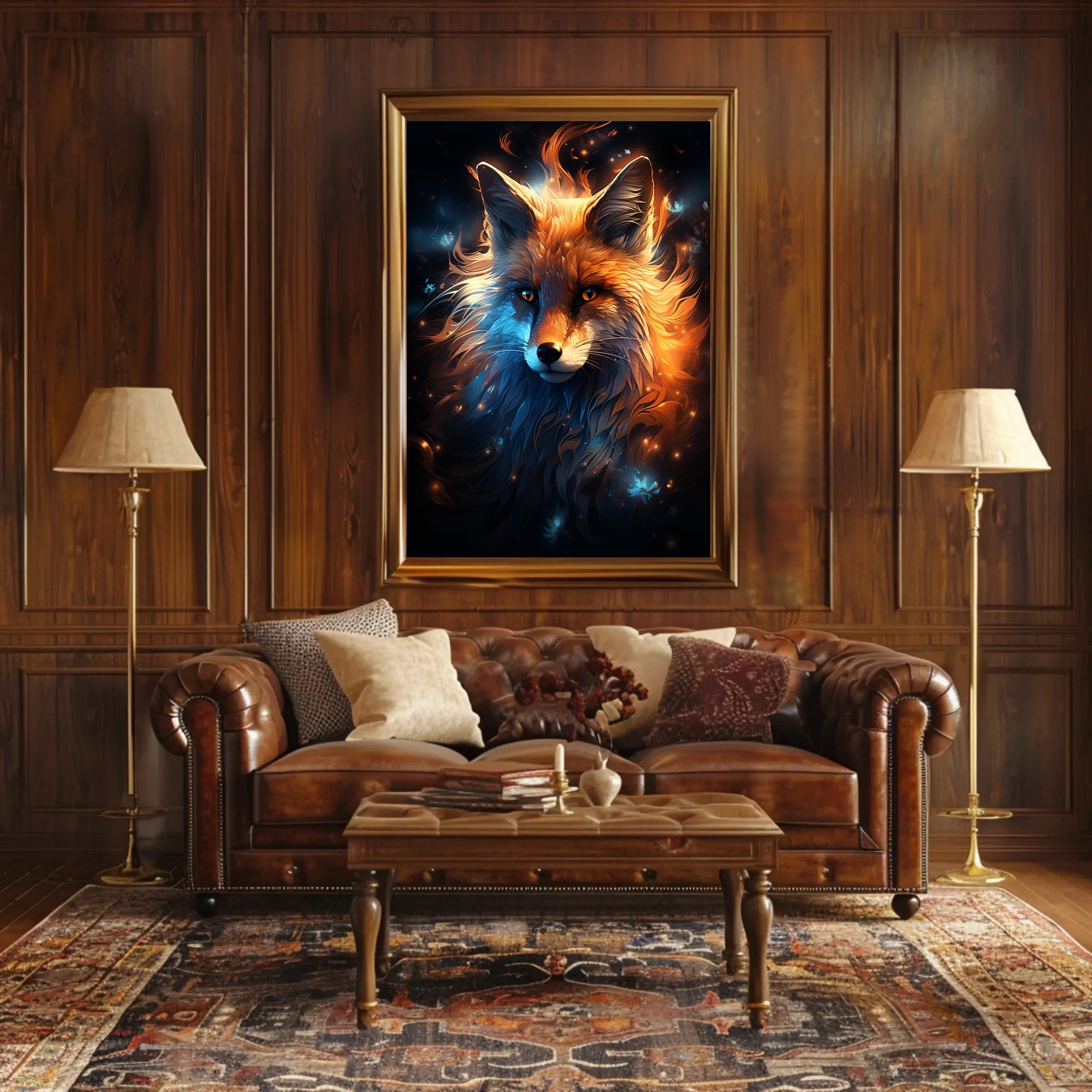 Enchanted Fox Poster PosterGoat