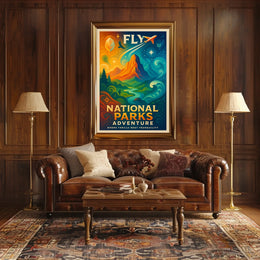 National Parks Adventure Poster