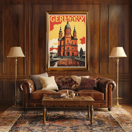 Germany Architectural Poster