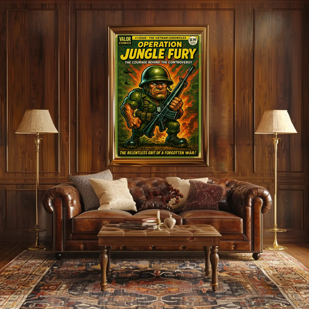 Operation Jungle Fury The Vietnam Chronicles Poster