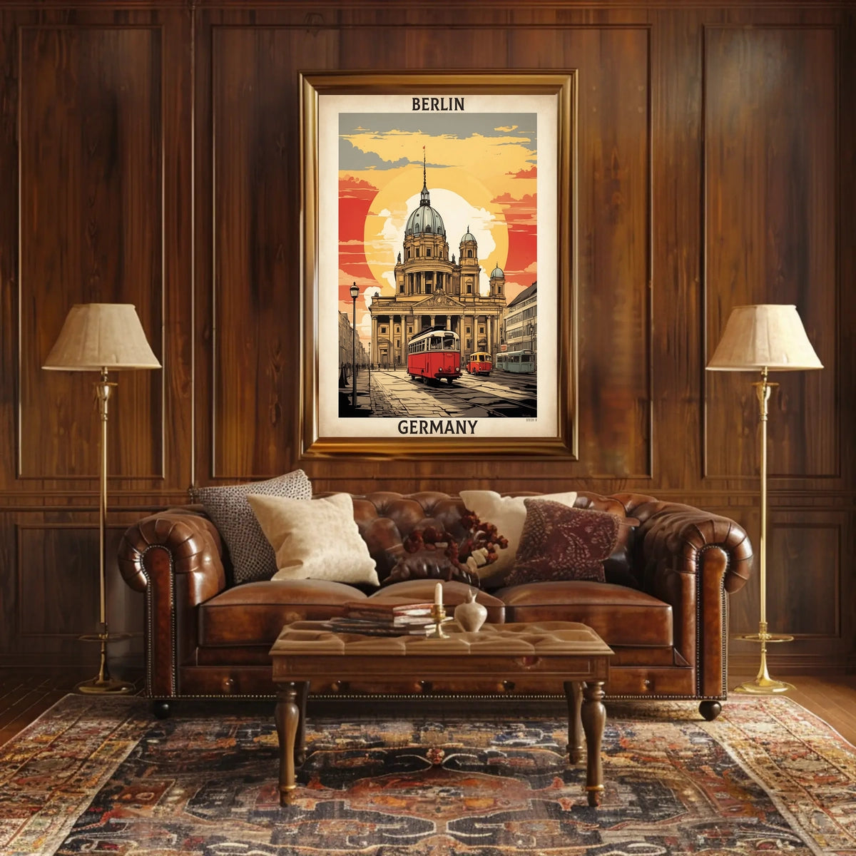 Berlin Architectural Charm Poster