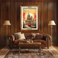 Berlin Architectural Charm Poster