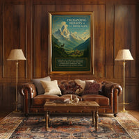Enchanting Heights Of The Swiss Alps Poster