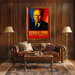Gerald Ford Presidential Term Poster