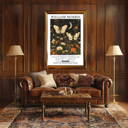 William Morris 19th Century Cotton Prints Poster
