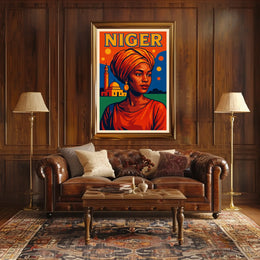 Niger Cultural Heritage Poster