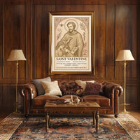 Saint Valentine Poster PosterGoat