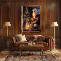 SantaS Christmas Eve Poster