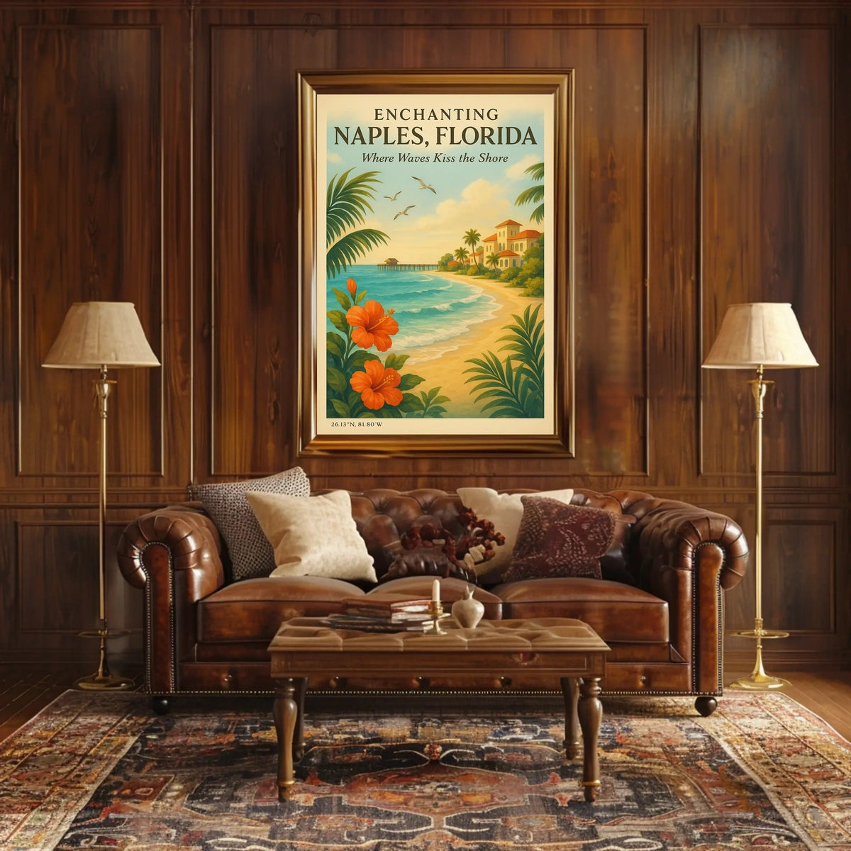 Enchanting Naples, Florida Poster