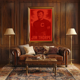 Jim Thorpe Athletic Legend Poster