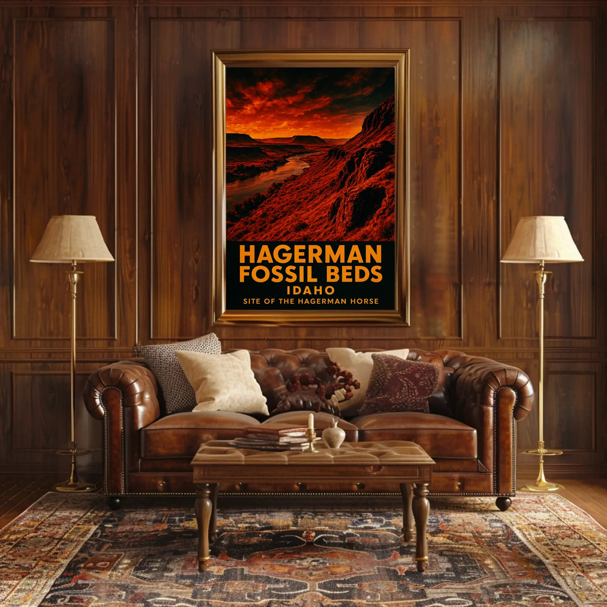 Hagerman Fossil Beds Idaho Poster