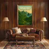 Adventure Meets Serenity Travel Destination Poster