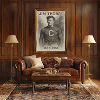 Jim Thorpe A Legendary Athlete Poster