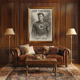 Jim Thorpe A Legendary Athlete Poster