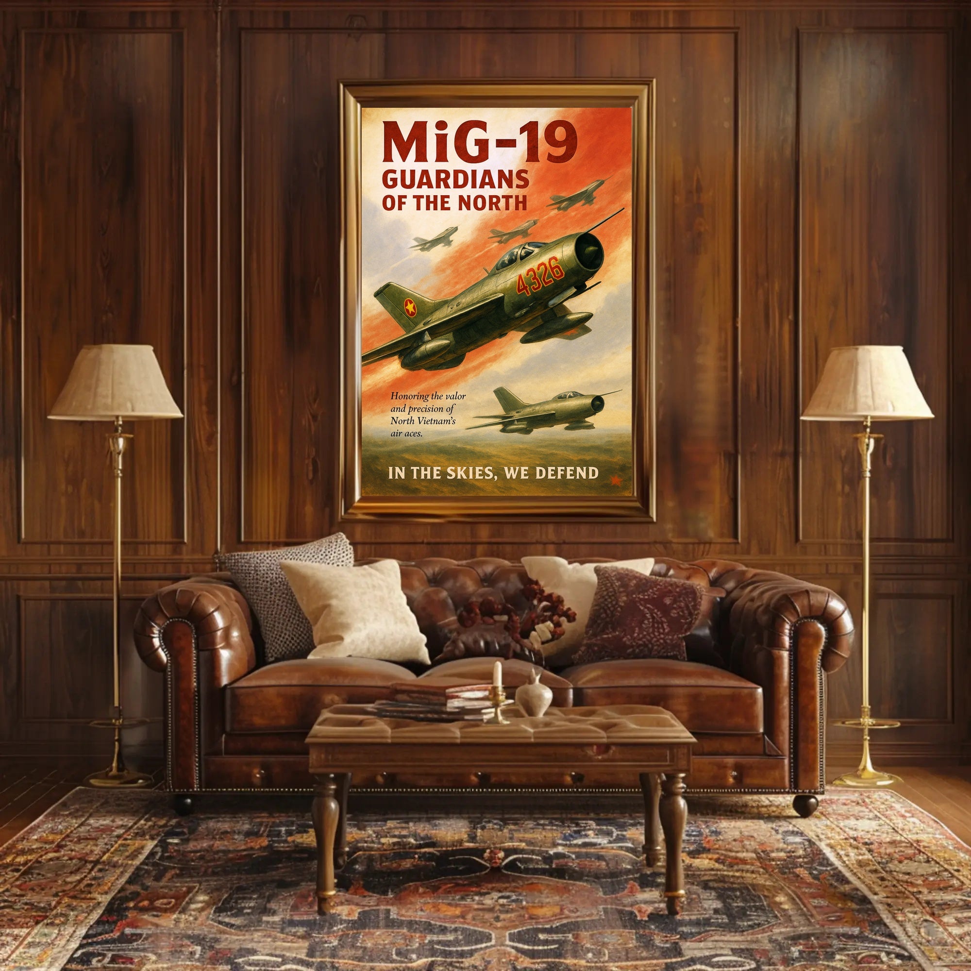 Guardians of the North MiG-19 Tribute Poster