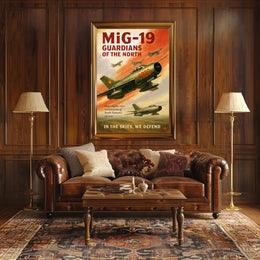 Guardians of the North MiG-19 Tribute Poster