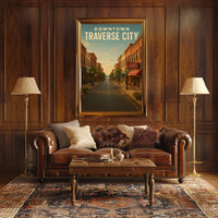 Downtown Traverse City Poster