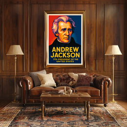 Andrew Jackson 7Th President Poster