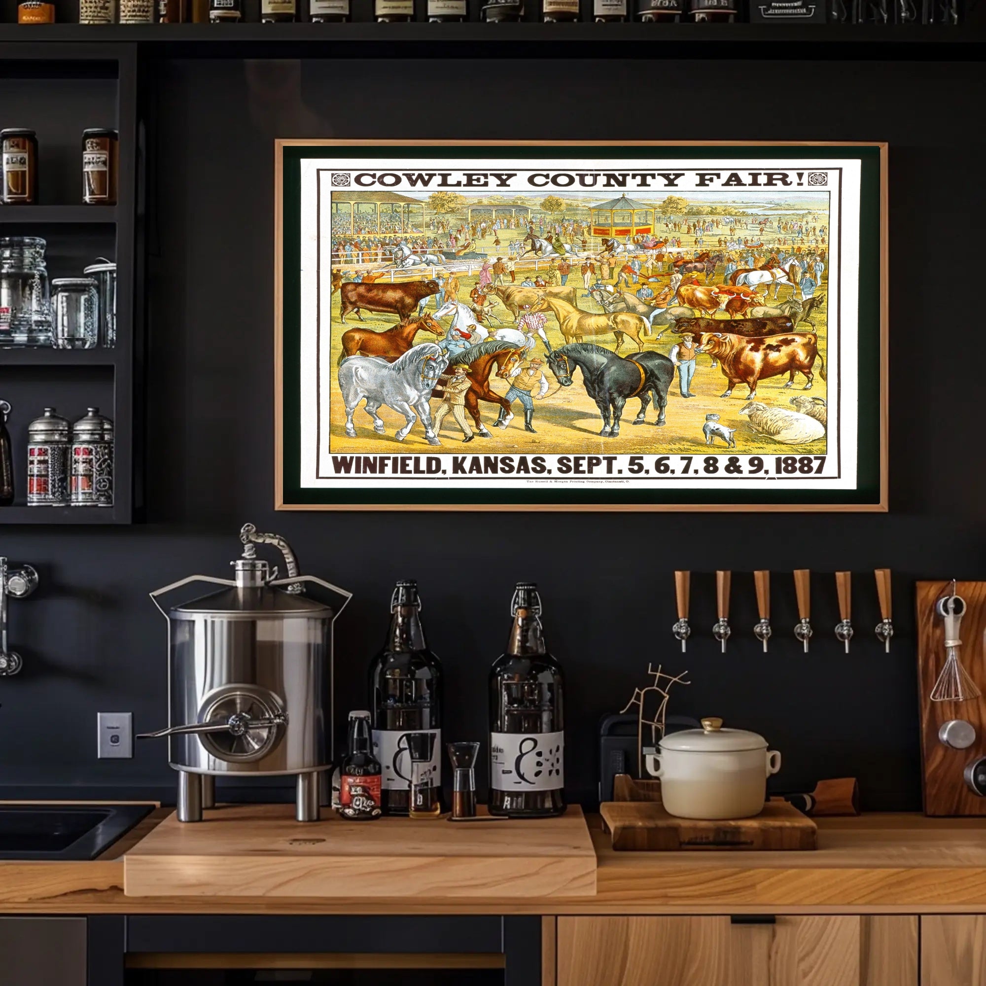 Cowley County Fair 1887 Poster