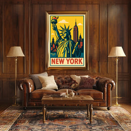 Iconic New York Poster
