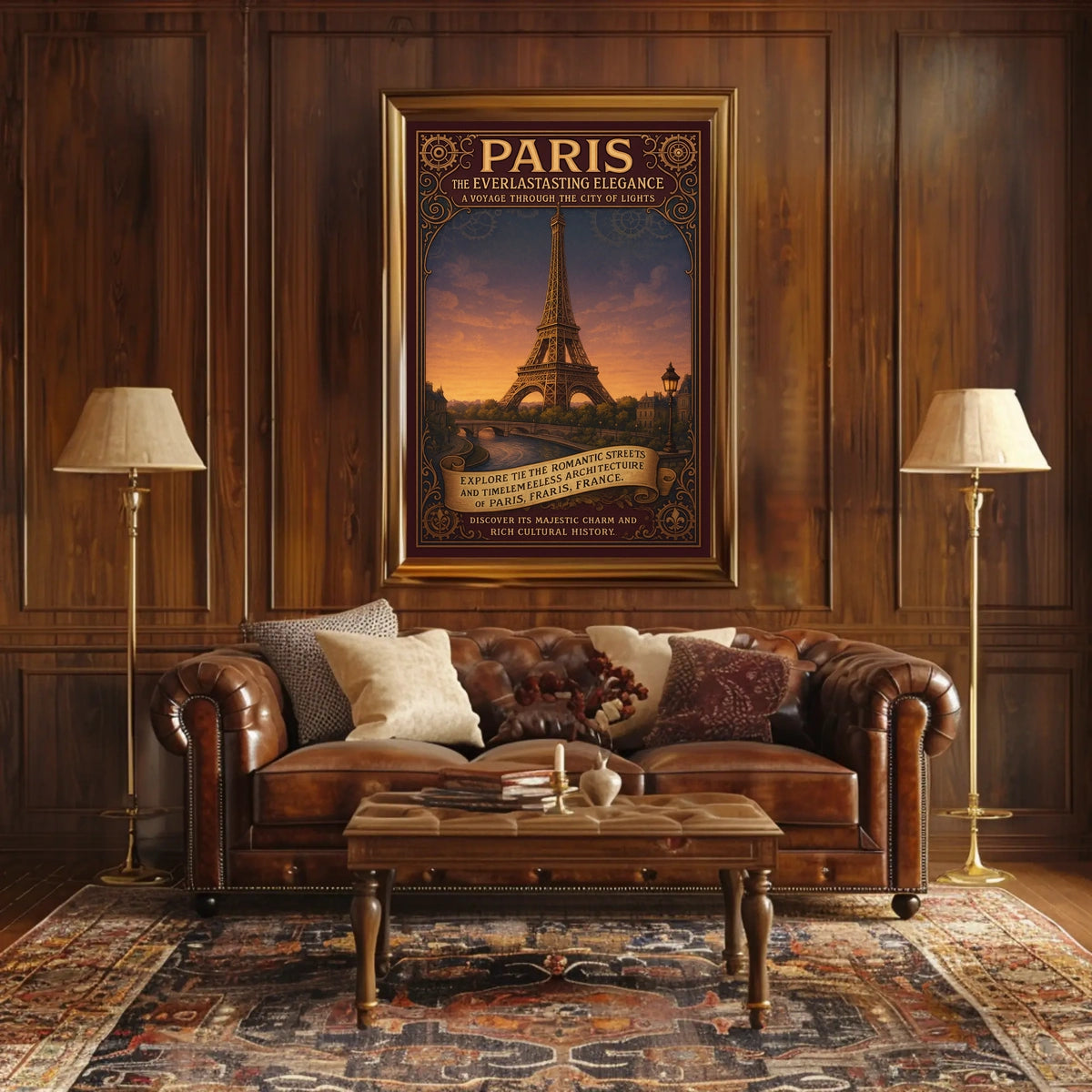 Paris The Everlasting Elegance Poster