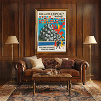 Man and His World Expo 67 Montreal Poster PosterGoat