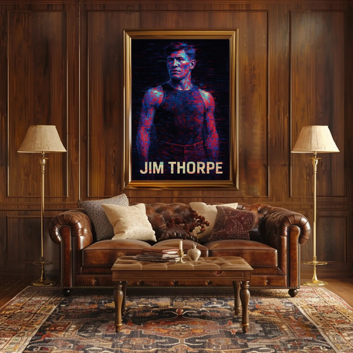 Jim Thorpe A Legendary Athlete Poster